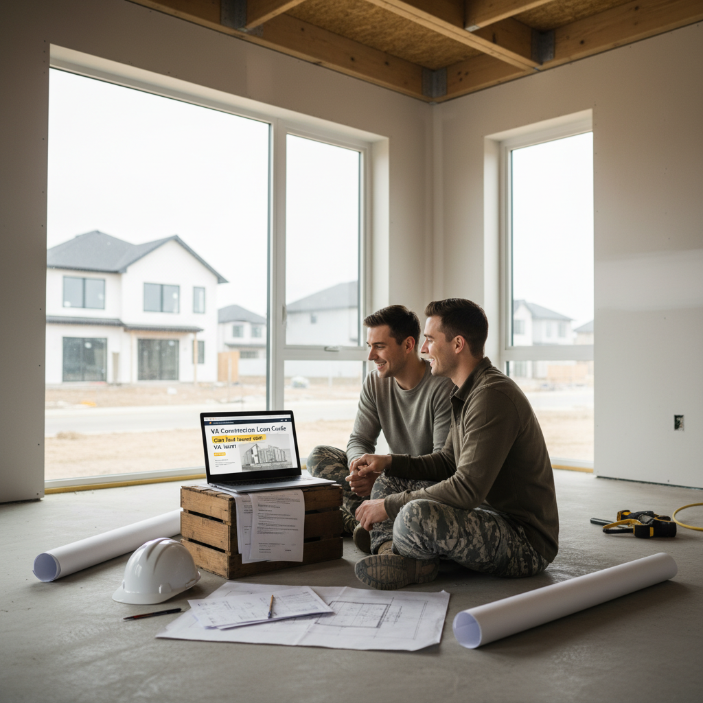 Understanding VA Loans for Construction - can i build a house with a va loan