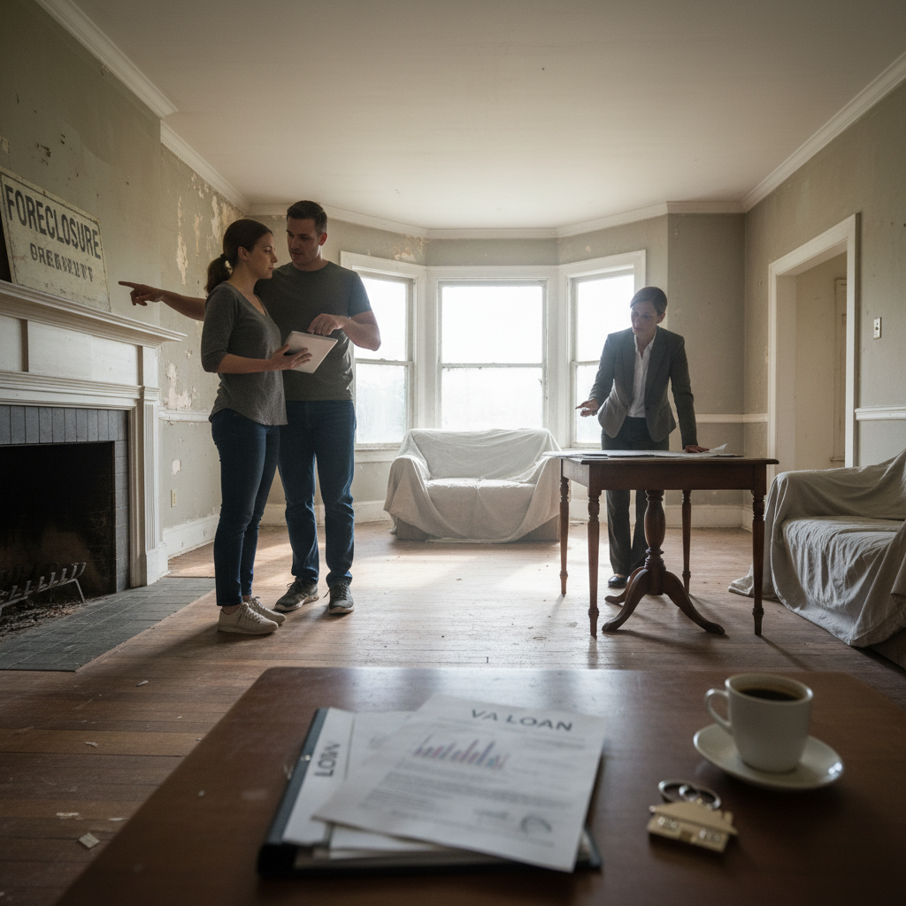 Understanding VA Loans - can i buy a foreclosed home with a va loan