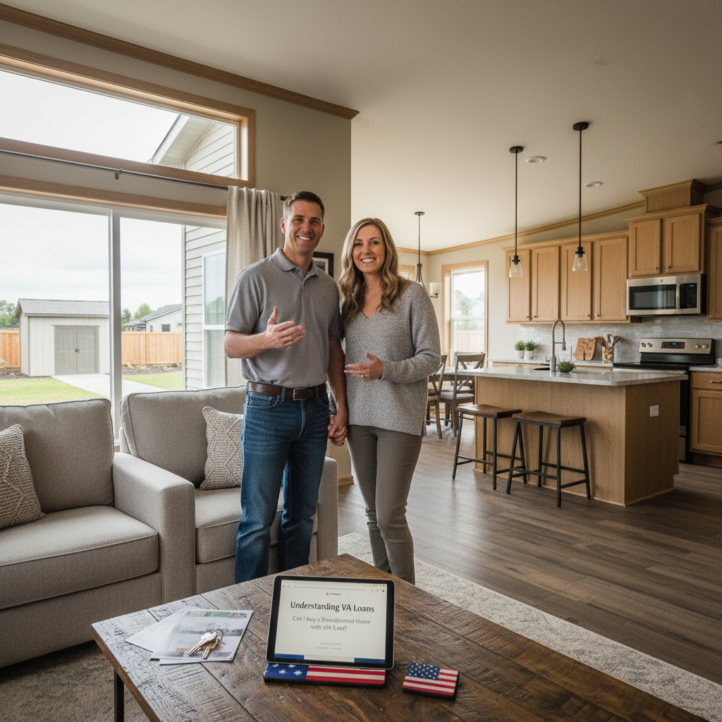 Understanding VA Loans Understanding VA Loans - can i buy a manufactured home with a va loan