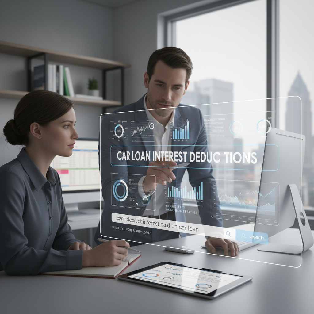 Understanding Car Loan Interest Deductions - can i deduct interest paid on car loan
