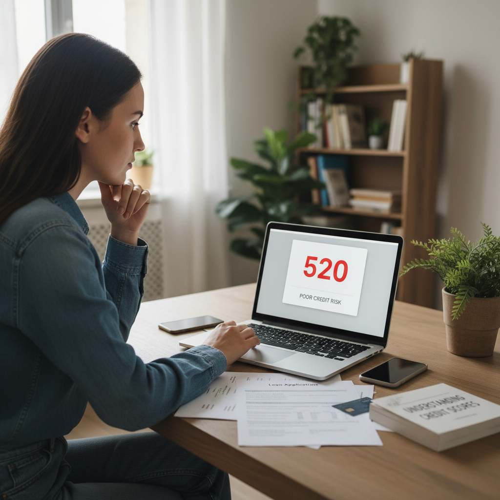 Understanding Credit Scores - can i get a loan with a 520 credit score