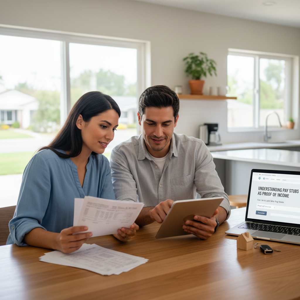 Understanding Pay Stubs as Proof of Income - can i get a loan with just pay stubs