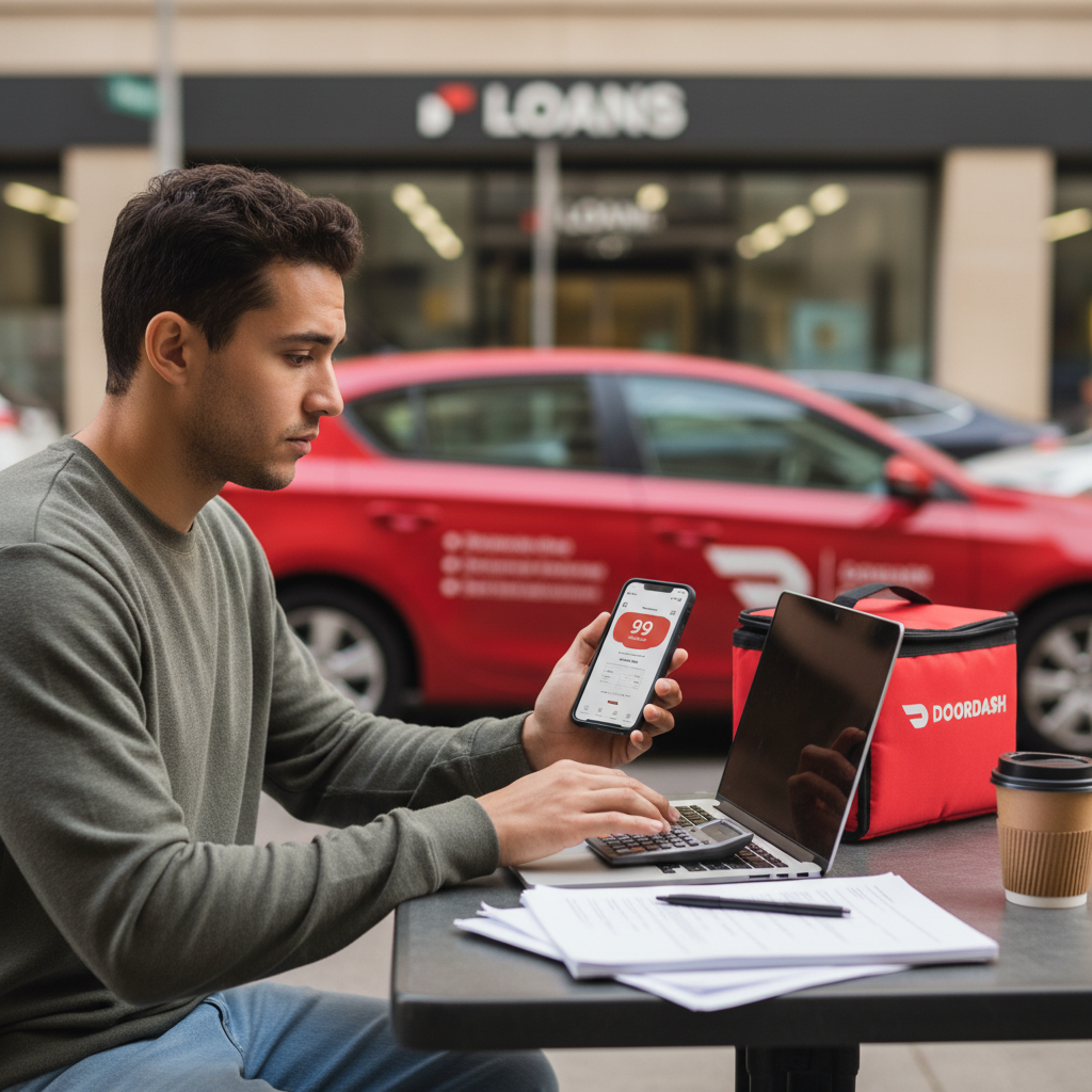 Understanding Income from DoorDash - can i get a loan working for doordash