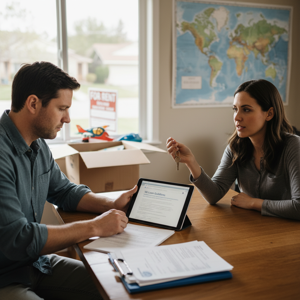 Understanding VA Loan Guidelines - can i rent my house with a va loan