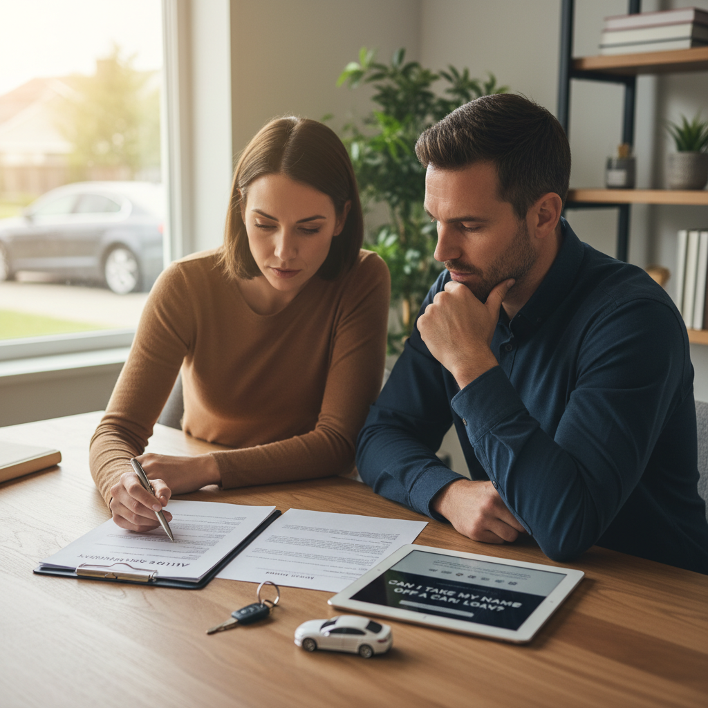 Understanding Your Loan Agreement - can i take my name off a car loan