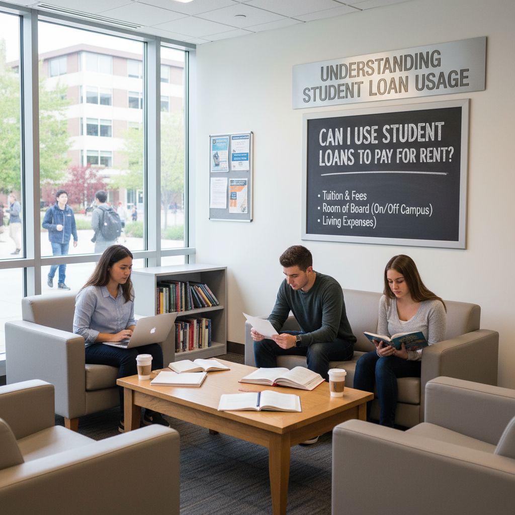 Understanding Student Loan Usage - can i use student loans to pay for rent