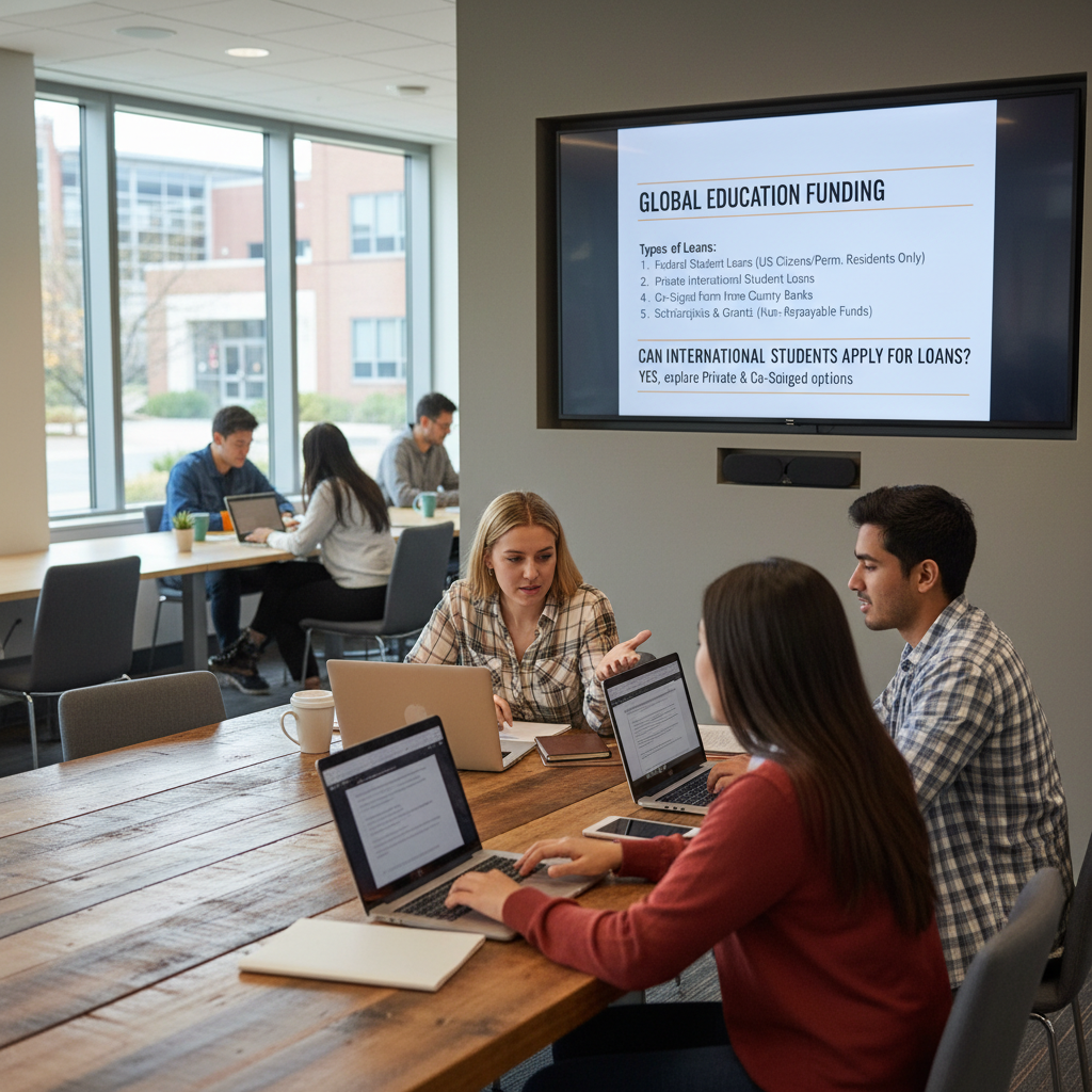 Types of Loans Available to International Students - can international students apply for loans