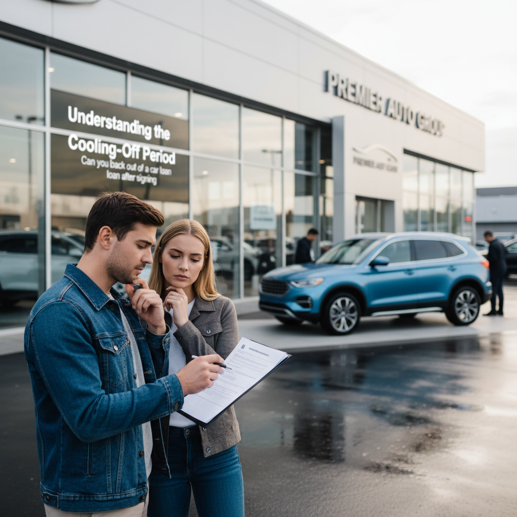 Understanding the Cooling-Off Period - can you back out of a car loan after signing