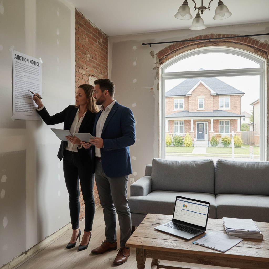 Understanding Auction Homes - can you buy an auction home with a loan