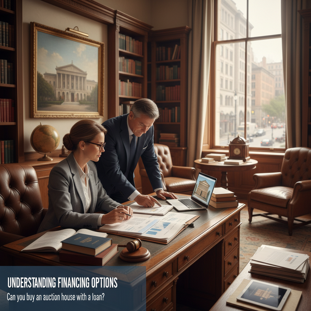 Understanding Financing Options Understanding Financing Options - can you buy an auction house with a loan