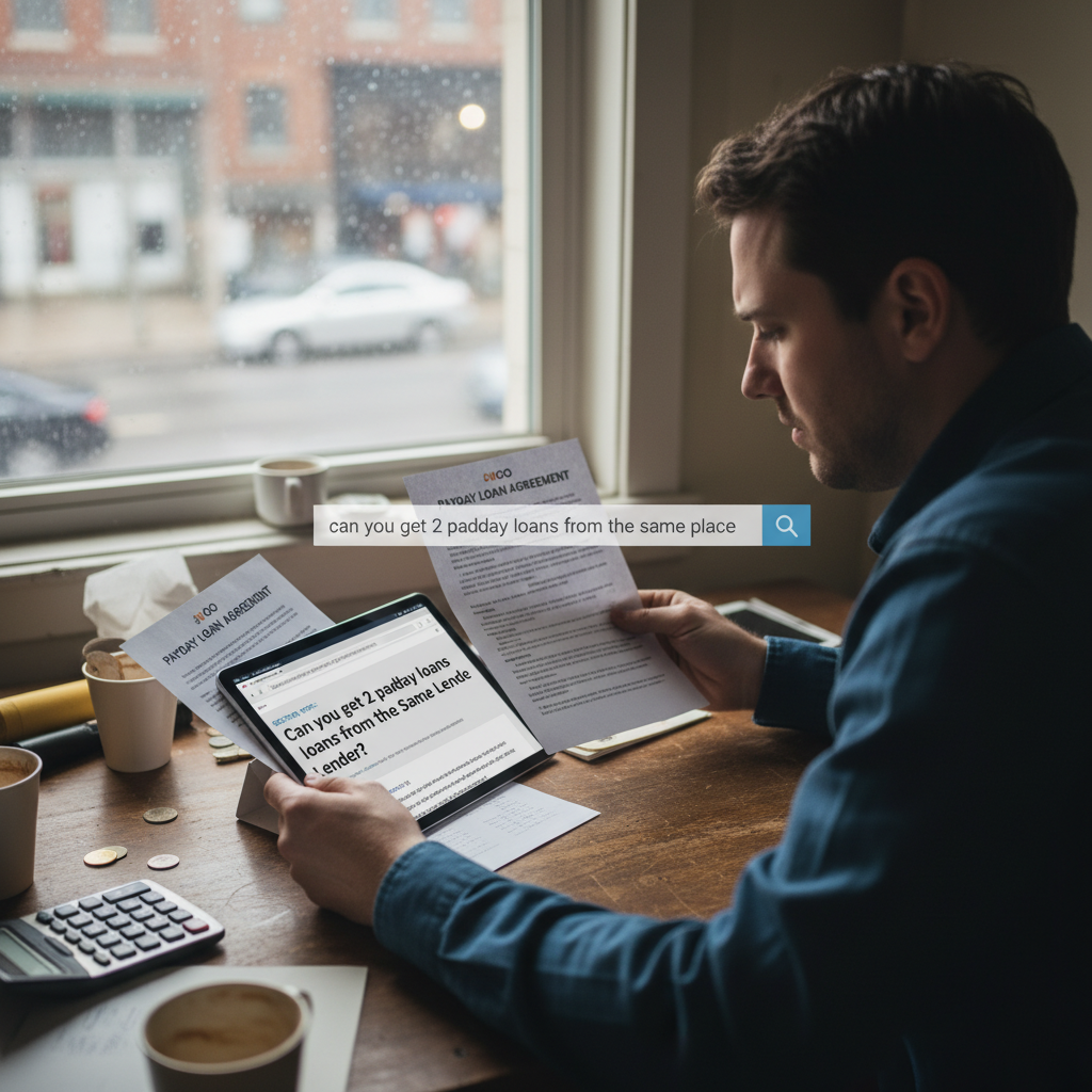 Can You Get Two Payday Loans from the Same Lender? - can you get 2 payday loans from the same place