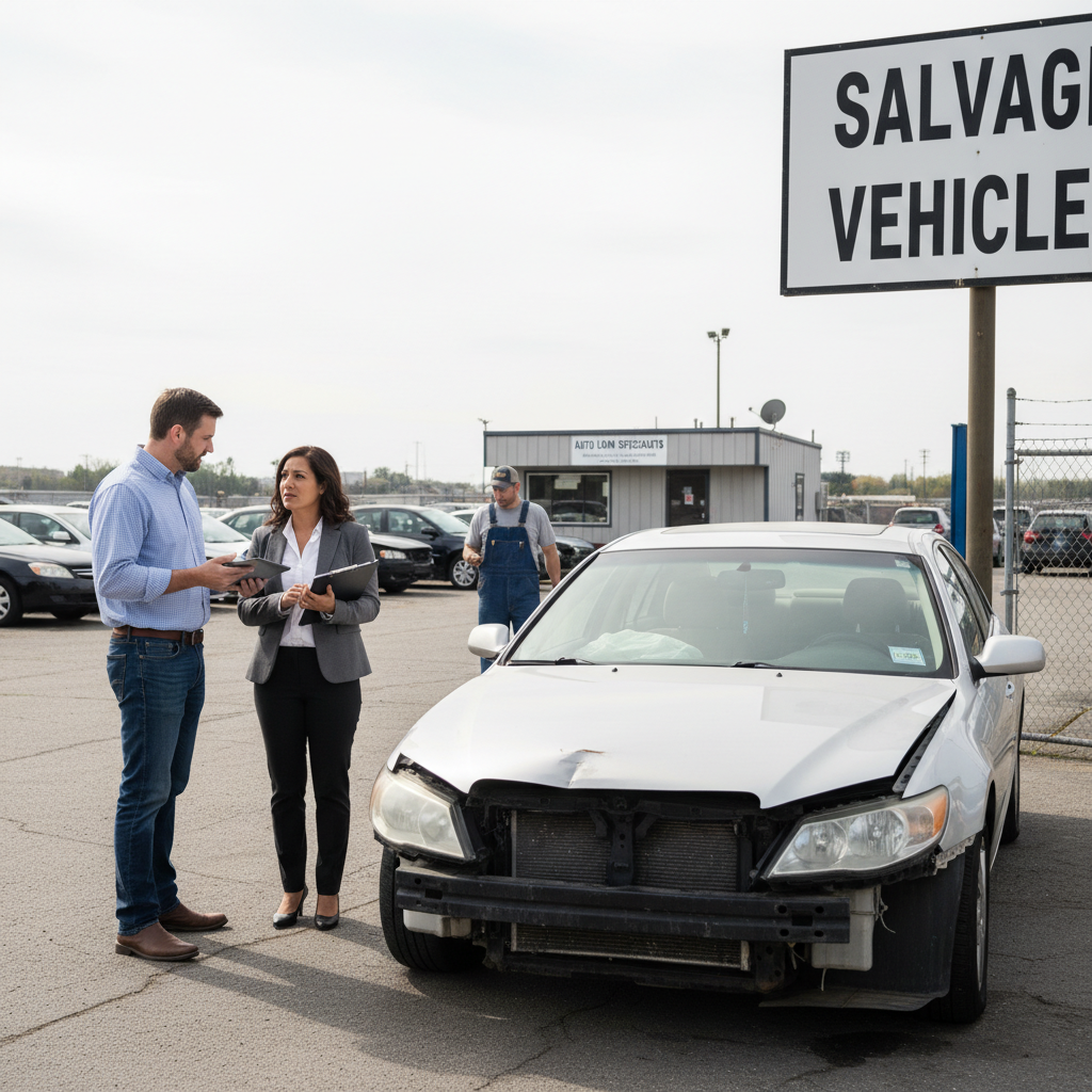 Understanding Salvage Titles - can you get a loan on salvage title