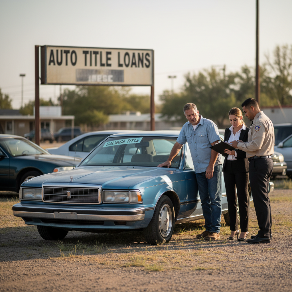 Understanding Title Loans - can you get a title loan on a salvage title