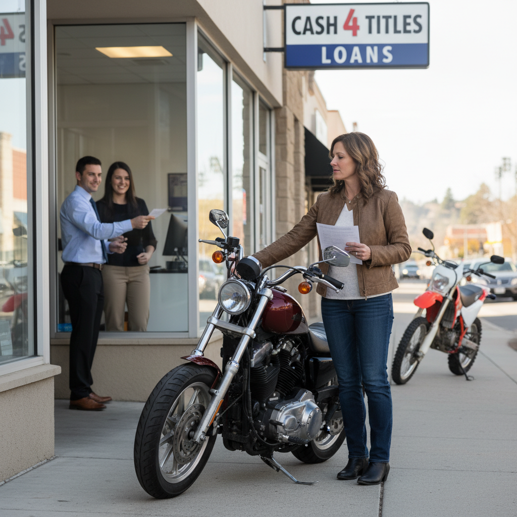 Understanding Title Loans - can you get a title loan on a motorcycle