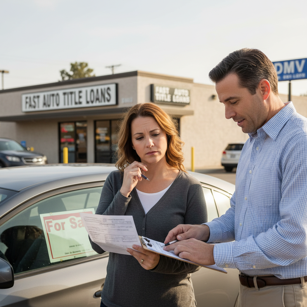 Understanding Title Loans - can you get a title loan with the registration