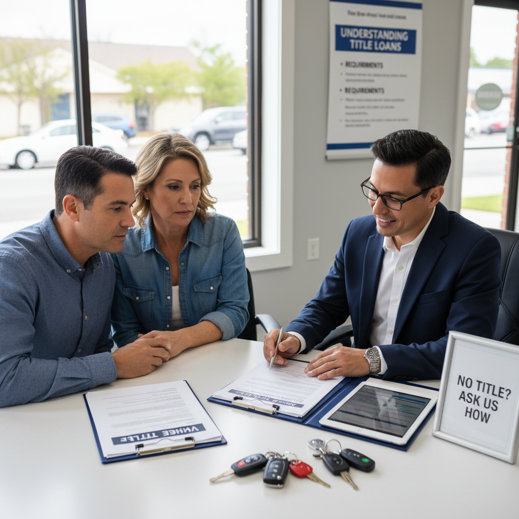 Understanding Title Loans Understanding Title Loans - can you get a title loan without a title