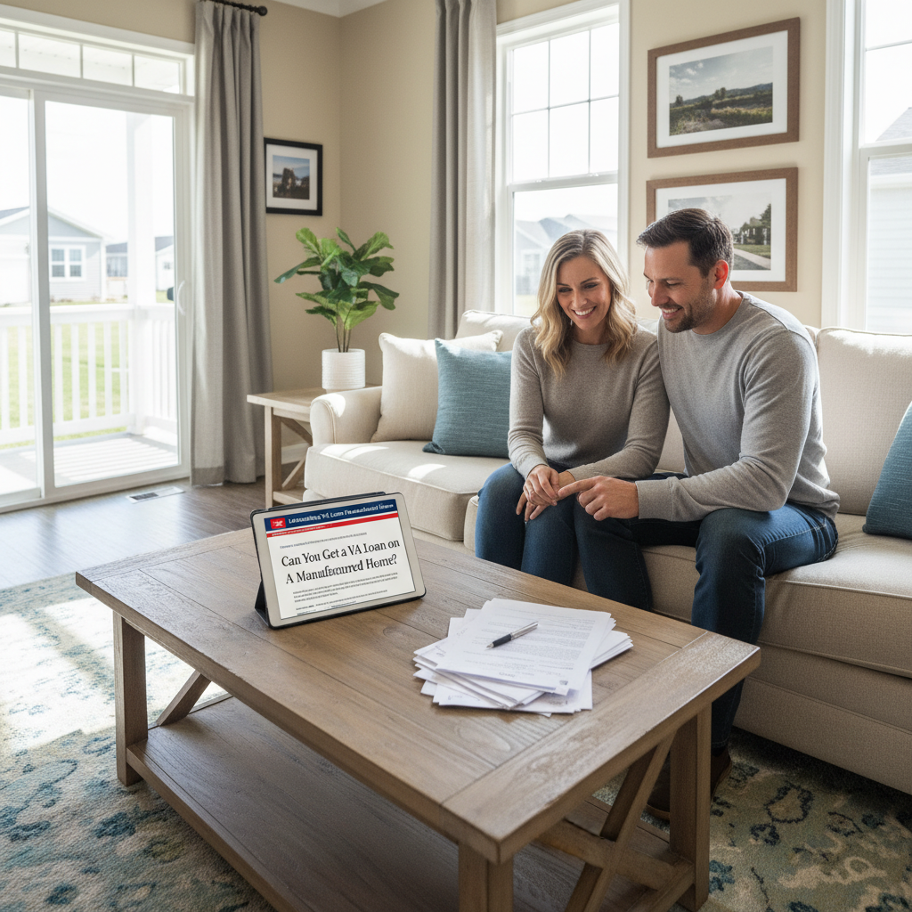 Understanding VA Loans for Manufactured Homes - can you get a va loan on a manufactured home