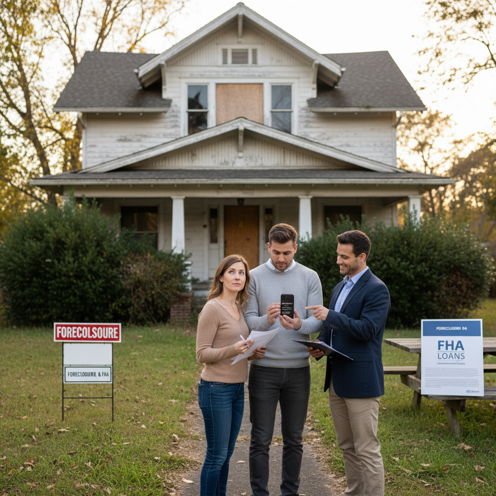 Understanding FHA Loans - can you get an fha loan on a foreclosure