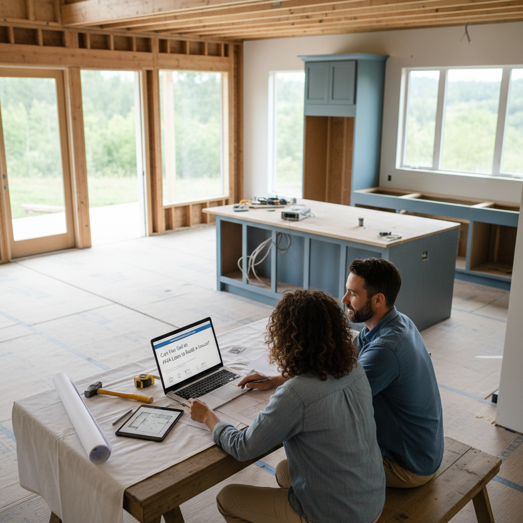 Understanding FHA Loans - can you get an fha loan to build a house
