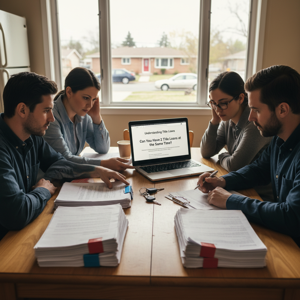 Understanding Title Loans - can you have 2 title loans at the same time