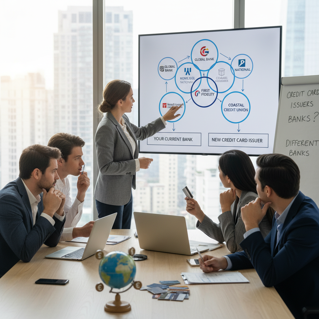 Understanding Credit Card Issuers - can you have a credit card with a different bank