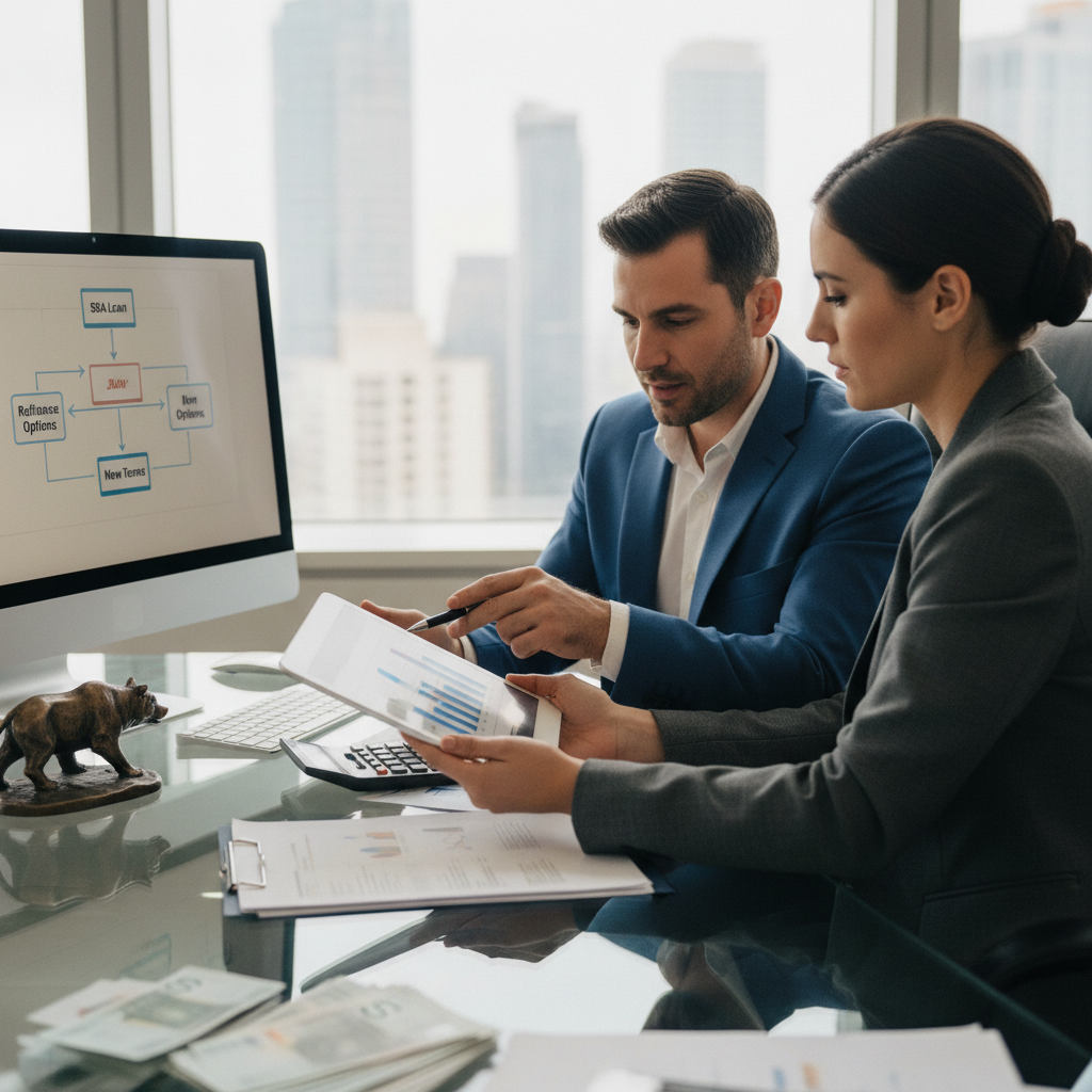 Understanding SBA Loans - can you refinance a sba loan