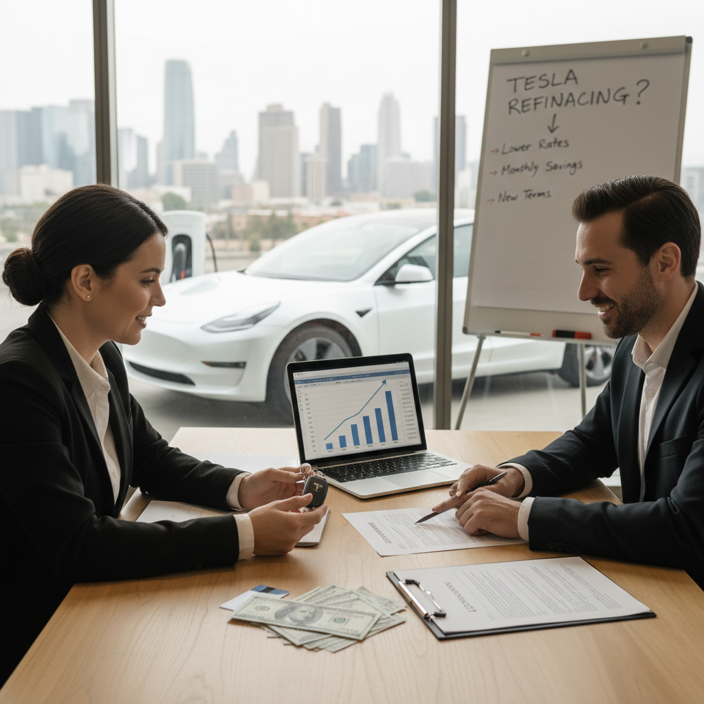 Understanding Tesla Loan Refinancing - can you refinance a tesla car loan