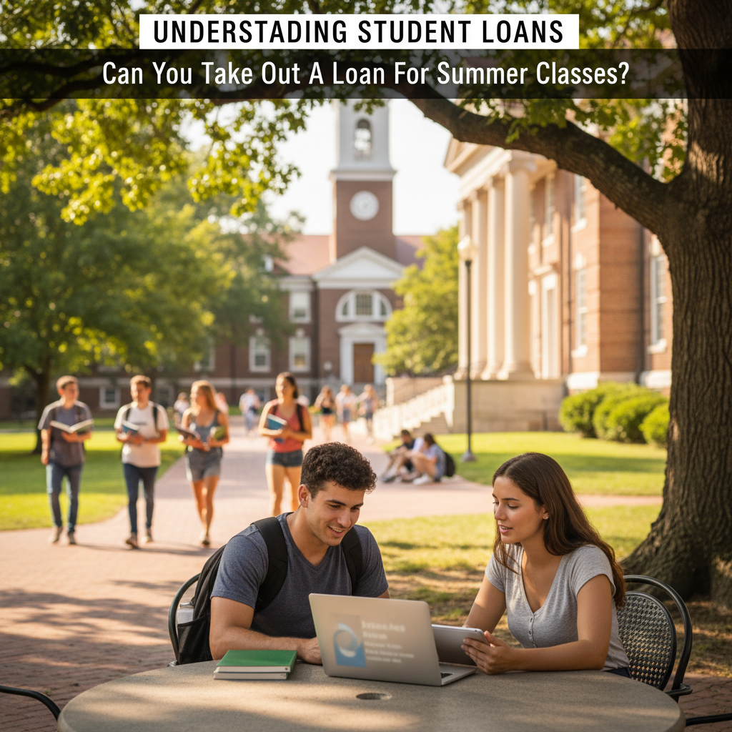Understanding Student Loans - can you take out a loan for summer classes