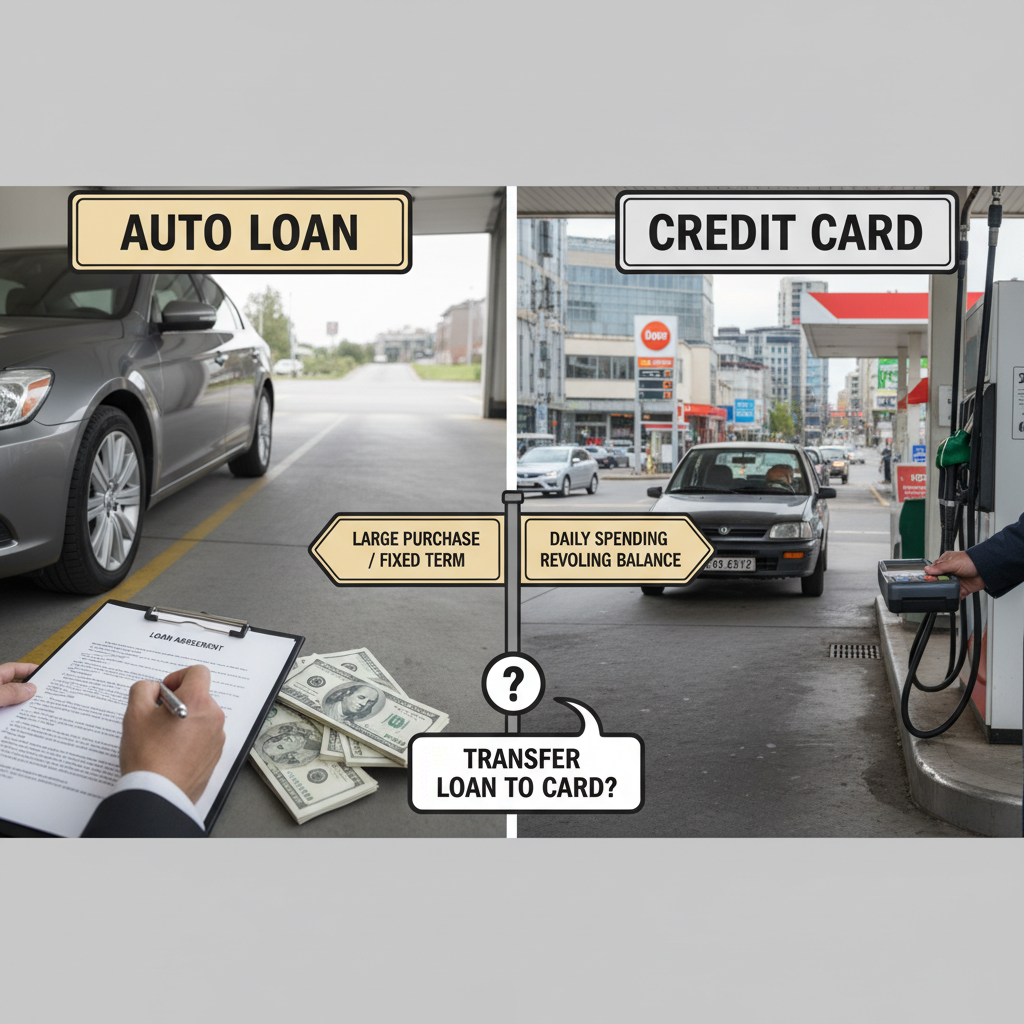 Understanding Loan and Credit Card Differences - can you transfer a loan to a credit card