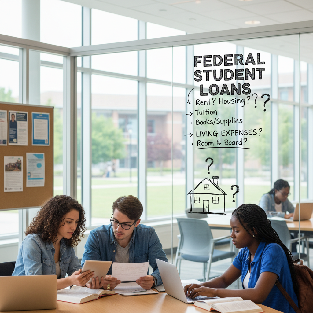 Understanding Federal Student Loans - can you use federal student loans for rent