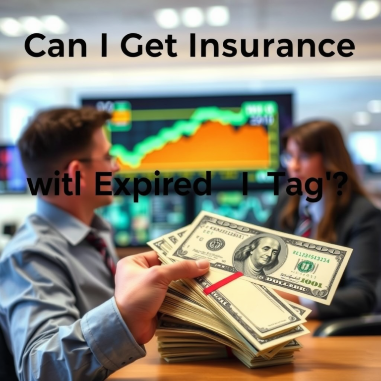 Can I Get Insurance with Expired Tags?