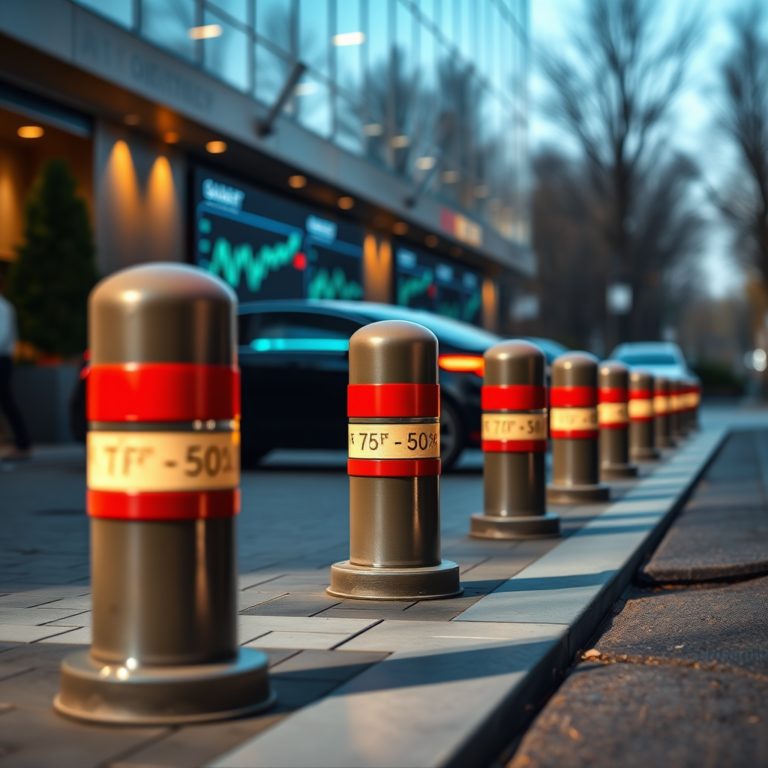 Do Driveway Bollards Lower Car Insurance Rates?