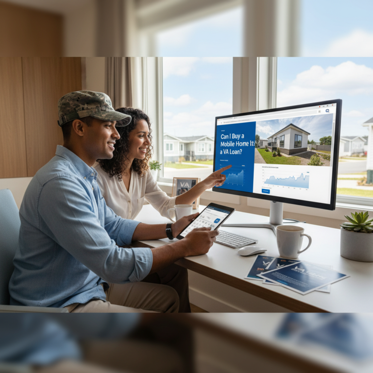 Can I Buy a Mobile Home with a VA Loan?