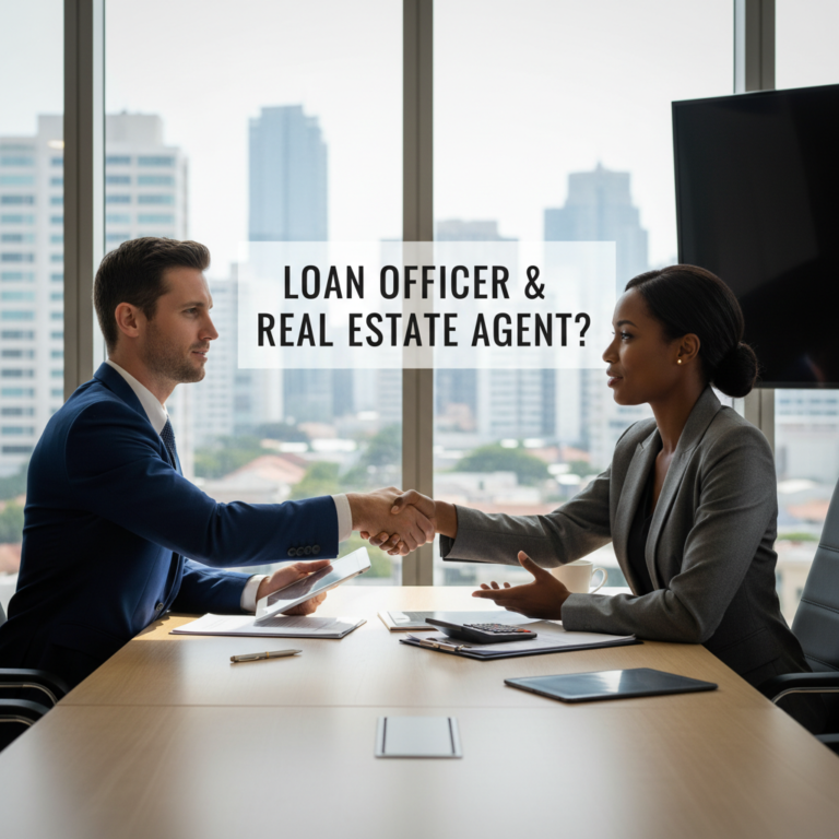 Can You Be a Loan Officer and Real Estate Agent?