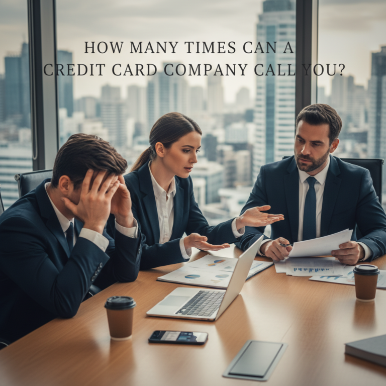 How Many Times Can a Credit Card Company Call You?