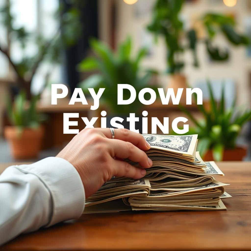 Pay Down Existing Debt Pay Down Existing Debt - how can i boost my credit score fast
