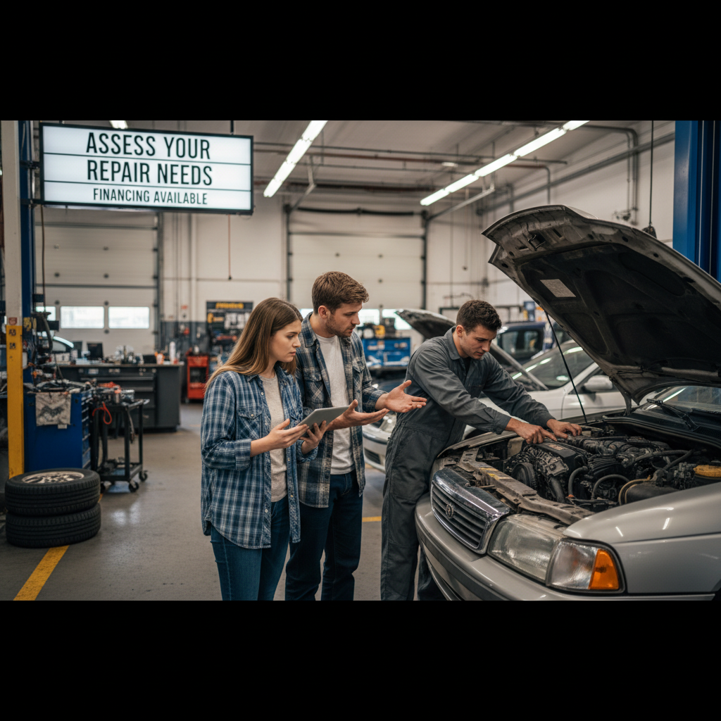 Assess Your Repair Needs - how can i get a loan to fix my car