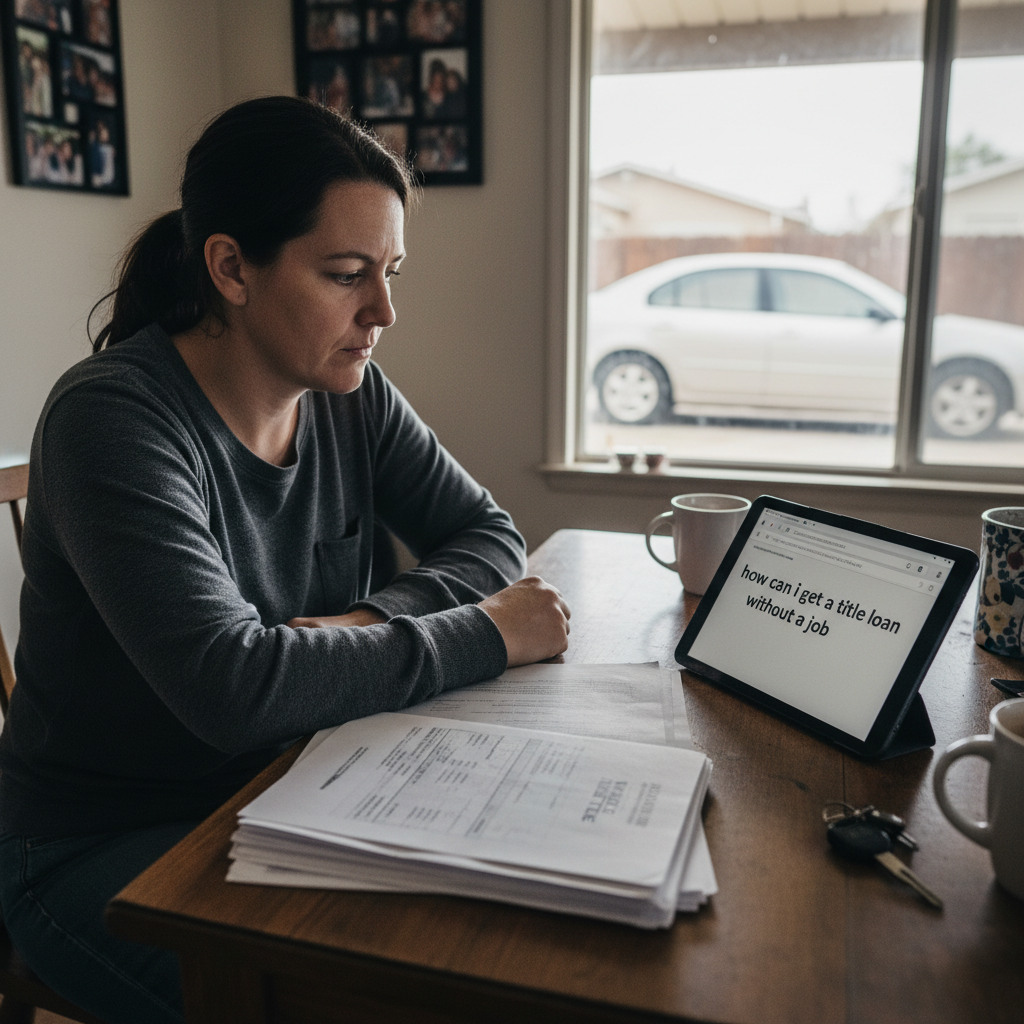 Understand Title Loans and Their Requirements - how can i get a title loan without a job