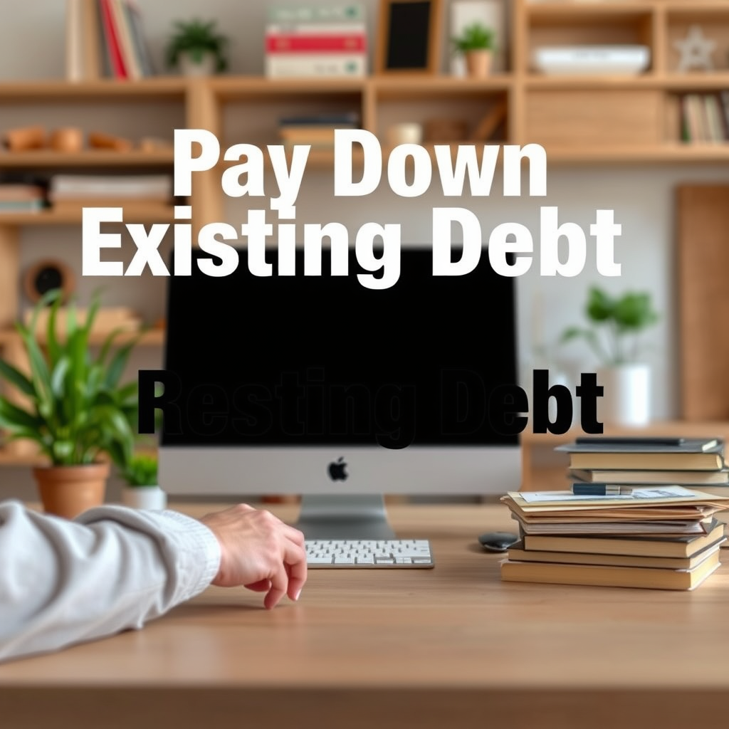 Pay Down Existing Debt - how to boost up your credit score fast