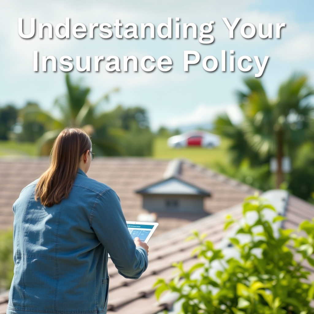 Understanding Your Insurance Policy Understanding Your Insurance Policy - how to get insurance to pay for roof replacement florida