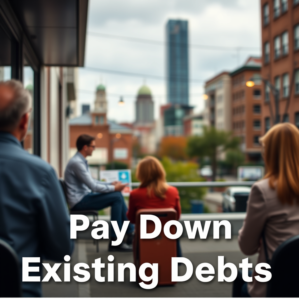 Pay Down Existing Debts - how to improve your credit score quickly