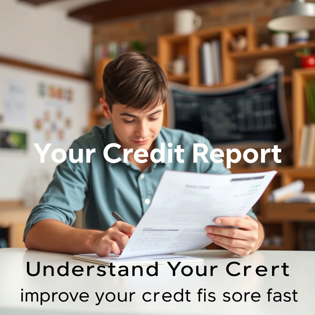 Understand Your Credit Report - how to improve your credit score fast