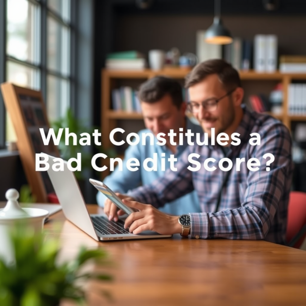 What Constitutes a Bad Credit Score? - what is a bad credit score