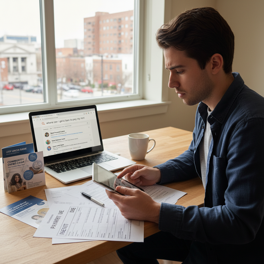 Personal Loans from Banks and Credit Unions - where can i get a loan to pay my rent