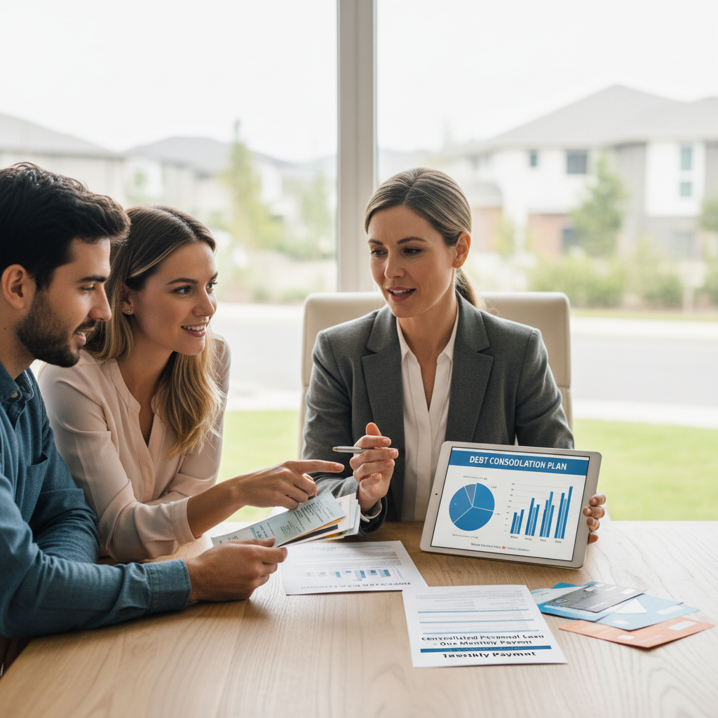 Debt Consolidation Debt Consolidation - which best describes a way people can use personal loans