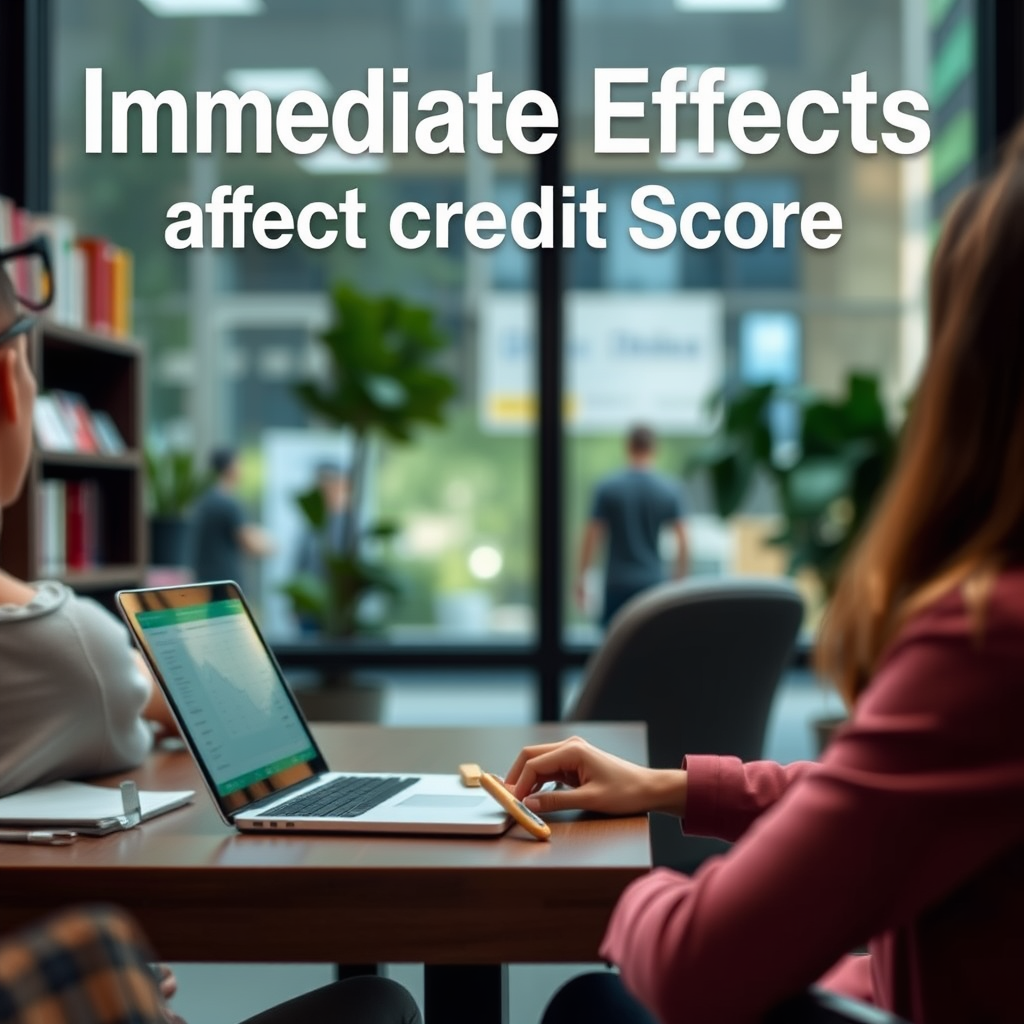 Immediate Effects on Credit Score - can debt consolidation affect credit score