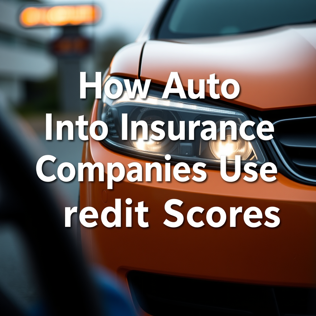 How Auto Insurance Companies Use Credit Scores - do auto insurance quotes affect credit score
