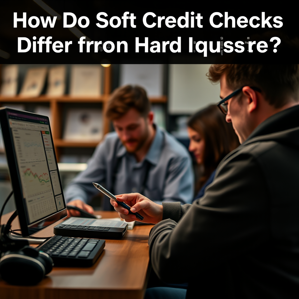 How Do Soft Credit Checks Differ from Hard Inquiries? - do soft credit checks affect credit score
