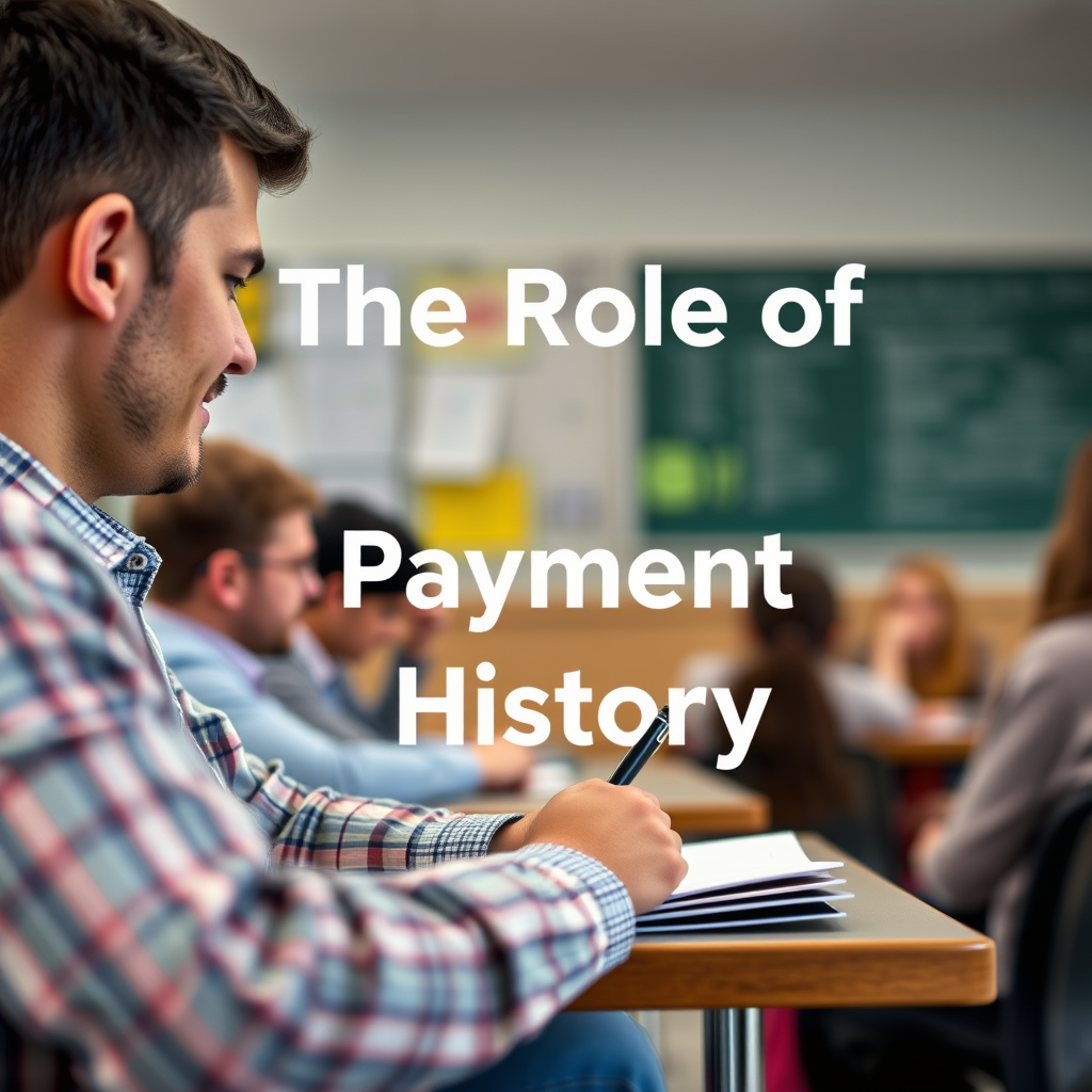 The Role of Payment History - do student loans affect credit scores