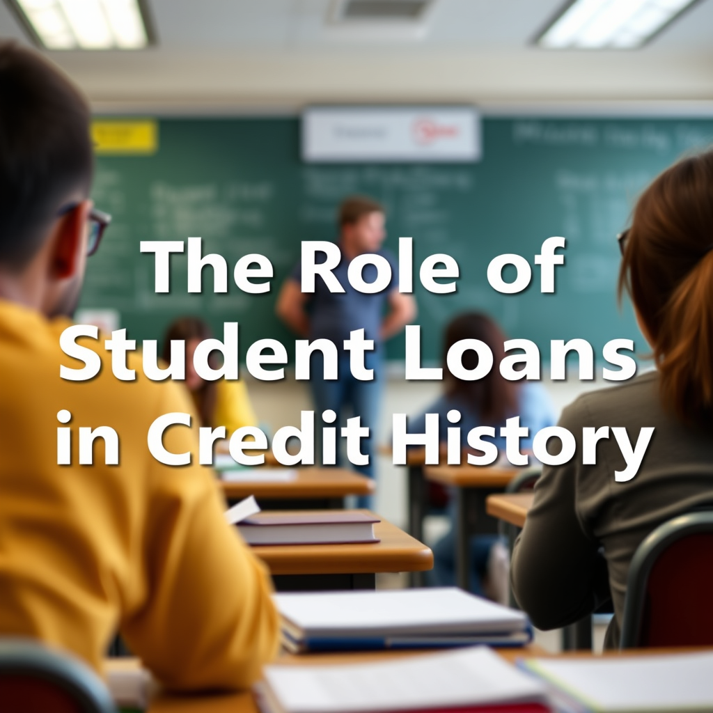 The Role of Student Loans in Credit History - do student loans affect your credit score while in school